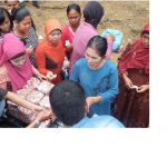 BEM FKIP UNRIKA BATAM DAN HMI BATAM GELAR BHAKTI SOSIAL DI TELUK LENGGUNG image-1450