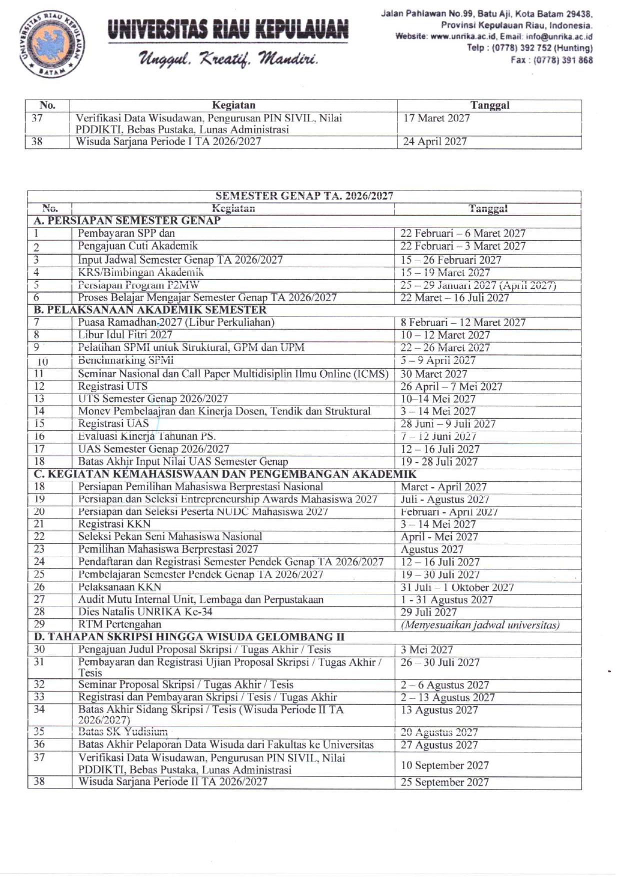 penetapan kalender akademik 2026 2027 page 0004